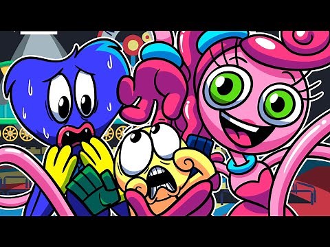 HUGGY WUGGY & PLAYER SO SAD WITH MOMMY LONG LEGS - Poppy Playtime Animation #16