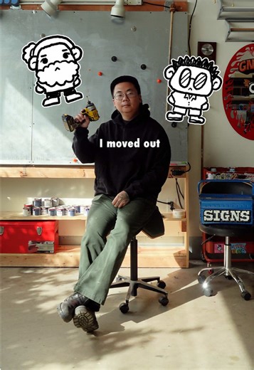 Moving into my 4th art studio between a year and a half 🥵 | #art