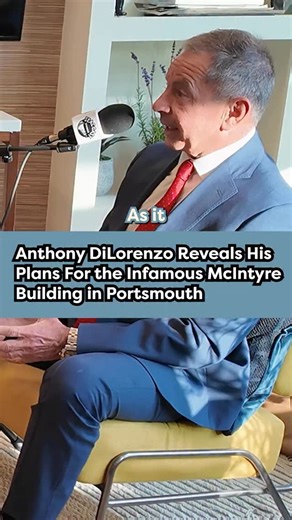 EXCLUSIVE: Anthony DiLorenzo - the owner of @keyautogroup, a real estate developer, and owner of Portsmouth’s much-maligned McIntyre building - tells @troy_farkas what he plans to build at the former post office site, and how soon he hopes to start the project. For more on his plans on development in Portsmouth, listen to the latest episode of “Seacoast Stories” on Apple or Spotify 🎧 | Seacoast Stories