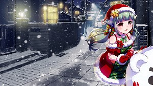 Anime Girl Winter Animated Wallpaper