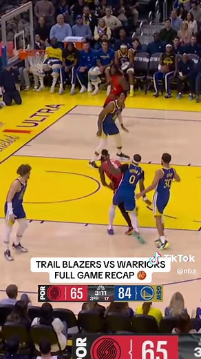 Trail Blazers vs Warriors: Full Game Recap and Highlights