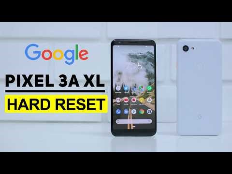 Google Pixel 3a / 3a Xl: How To Factory Reset (Forgot Password, PIN Unlock