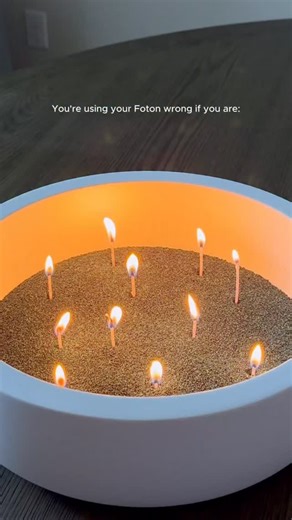 Foton® Pearled Candle on Instagram: "Avoid these common user errors! #fotoncandle #pearledcandle #candle #candlelover #fyp"
