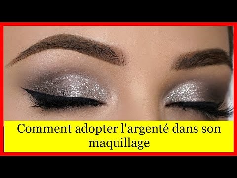 Tutoriel maquillage - Comment adopter l'argenté dans son maquillage