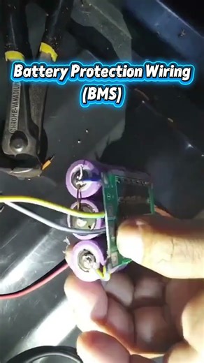 Battery Protection (3s BMS) Wiring, for lithium ion Battery#diyideas #diyprojects #lithiumbattery