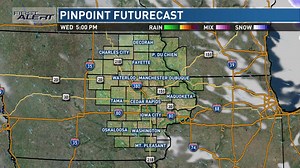 FASTcast - 12/10: Even colder air arrives with a chance for some snow showers, especially early on Wednesday. -Corey | KCRG-TV9 First Alert Weather