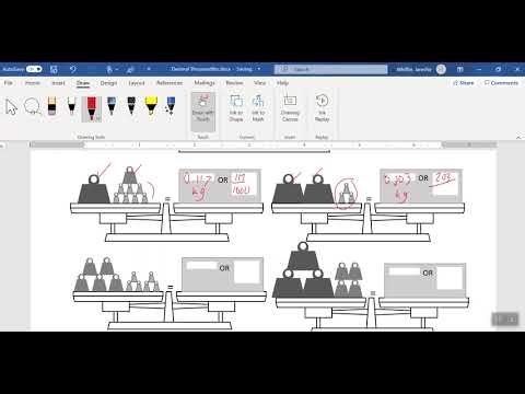 Decimal Place Value Using Grams and Kilograms