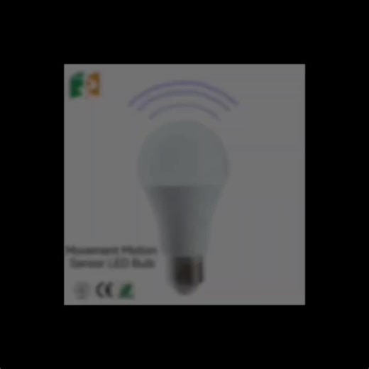 High Brightness E27 SMD2835 15W AC110-265V 6500K Motion Sensor LED Radar Light Bulb
