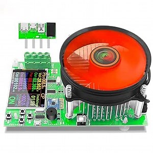 150W 4-Wire Electronic Load Tester 2.4 inch DC Tester APP Electronic Adjustment Constant Load Lithium Battery Capacity Monitor Discharge Charge Power Meter Supply Checker