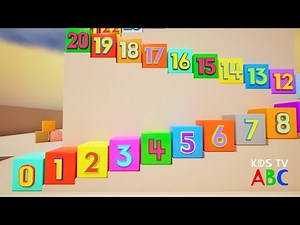Number blocks 1 to 50 | Counting by 1 to 50 | Kids TV ABC