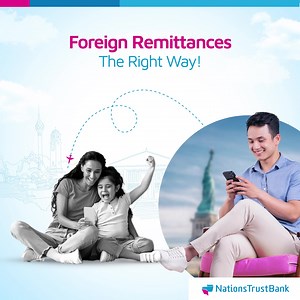 The strong relationships built with world-class remittance partners enables Nations Trust Bank to provide you a service excellence paralleled by none. #NationsTrustBank #Remittance | Nations Trust Bank