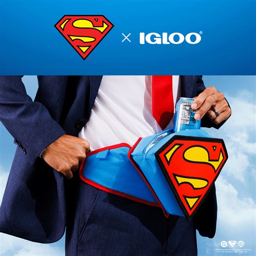 Assemble your team of cooler sidekicks with this powerful collection inspired by three of the most iconic DC Super Heroes: Superman™, Wonder Woman™ and Batman™. The epic Belt Fanny Packs and stainless steel tumblers will have you geared up for action. | Igloo Coolers