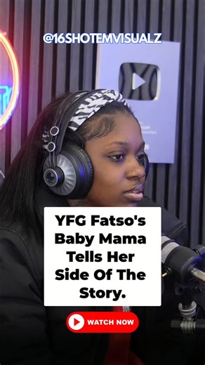 16ShotEm Visualz on Instagram: "YFG Fatso's BM Explains Why She Brought Their Baby Around His Opp Bloodhound Q50. Full Interview Out Now!"