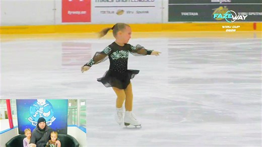 🥇 1st Place (13.72 points) — Pre-Chicks B | WIRU CUP 2026 We are happy to share photos of Elizaveta’s victory at the WIRU CUP Inter-Club Figure Skating Competition (Kohtla-Järve, Estonia)! She scored 13.72 points to take the Gold! 🏆 From the Coach & Dad: "As a coach and a father, I am genuinely happy with this skate! Elizaveta has a rare quality—her skating is incredibly light, almost as if she is floating on the ice. She competes calmly and without the stress that often affects young skaters.