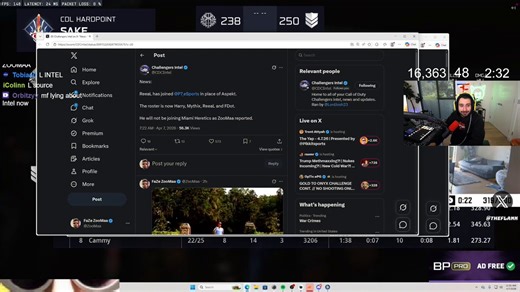 ZooMaa DOUBLES DOWN on Reeal joining Miami Heretics 😳"MY SOURCES ARE BETTER. REMEMBER THIS."