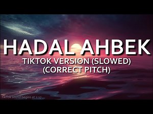 Hadal Ahbek (TikTok Version Slowed) (CORRECTED PITCH) - Issam Alnajjar