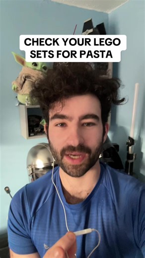 Check Your Lego Sets for Pasta