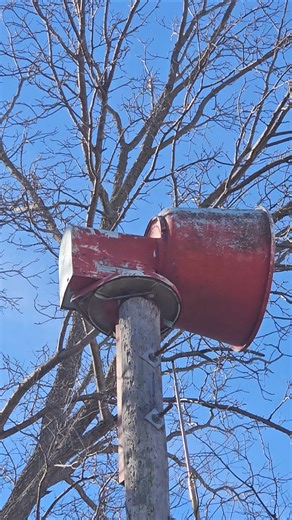 ACA P-10 in Thurman IA. #civildefense #sirentesting