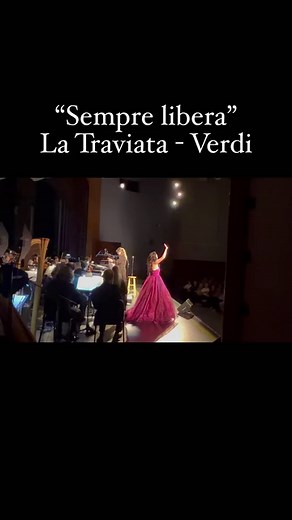 Barbara Padilla sings “Sempre Libera” Wartburg Community Symphony #liveconcert #opera #classical | Barbara Padilla