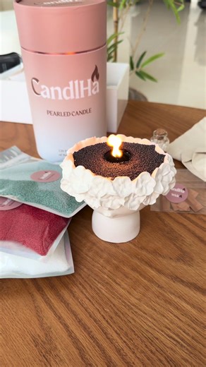 ‏Candlha pearls candles 🔥#candlha #candles