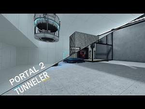 Tunneler but it's in Portal 2