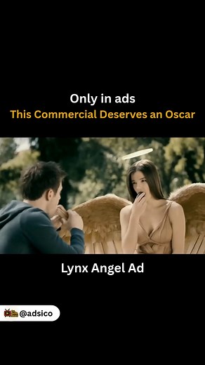TV.Ads | This iconic Lynx (Axe) ad proves one thing — a single spray can cause divine chaos! From the skies above to the streets below, angels are... | Instagram
