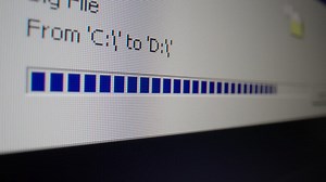 Premium stock video - Loading bar with folder symbol