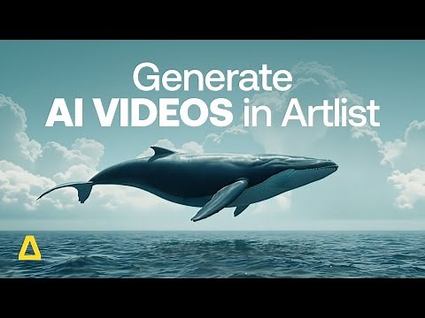 Generate AI videos with Artlist | AI Image & Video