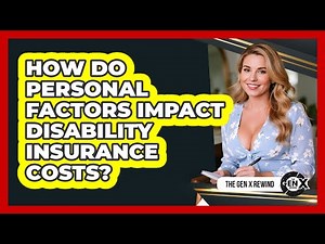 How Do Personal Factors Impact Disability Insurance Costs?
