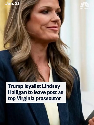Lindsey Halligan is set to leave her post as federal prosecutor following a move by a federal judge that barred Halligan from