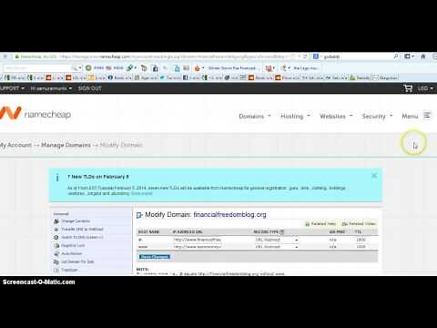 URL Forwarding - How to redirect a URL in Namecheap