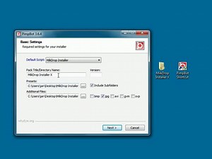 How to build a MilkDrop installer using DropFolder