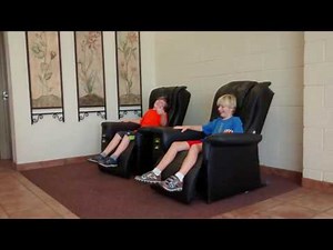 Massage chairs kids first time