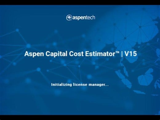 Aspen Capital Cost Estimator (ACCE) introduction | Hassan ElBanhawi