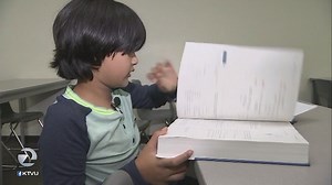 10-year-old college student studies at Las Positas College in Livermore