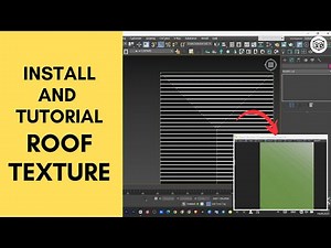 Roof Texture Setup in 3ds Max | Installation & Tutorial