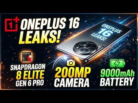 OnePlus 16 Early Leak – pro 2nm Processor, 240Hz Display & Huge Battery