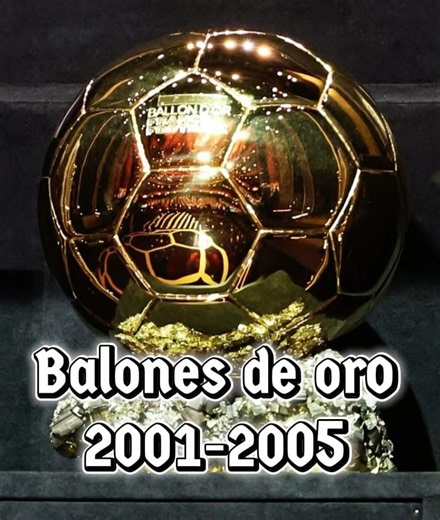 Top 3 balón de oro 2001-2006🥇🥈🥉 #futbol #balondeoro #messi