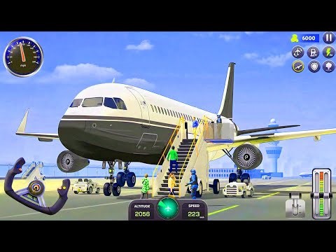 Airplane City Pilot Simulator | Real Flight Gameplay | Android Flight Game 2025