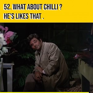 Just one more... CHILI! We asked Columbo - Official Fan Group what their favorite food to eat while watching Columbo and this is what we've got! Did it make you hungry? #columbo #columbofilia | Columbo