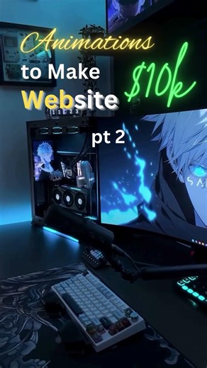 Website Animations That Instantly Look PREMIUM | #Frontend #WebDesign #Shorts