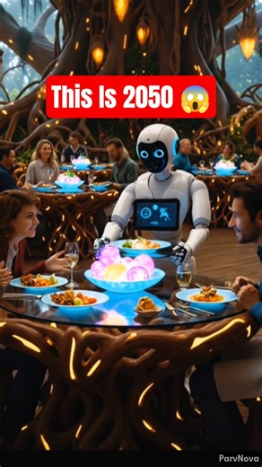 This Tree Turns Into a Luxury Restaurant in 2050 🤯