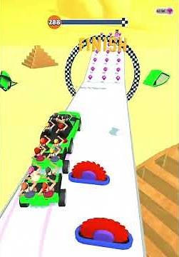 Assemble Run 3D 🚘🚀🍎 All Levels Gameplay Walkthrough Android, iOS