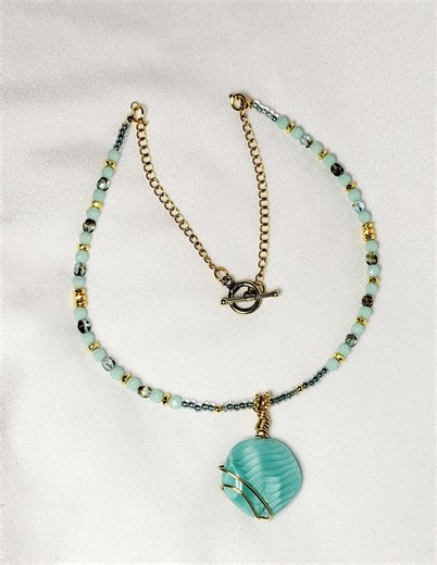 Lampwork Necklace - Etsy