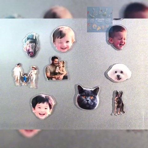 Cute Beagle Dog Keychain Dog Lover Cartoon Acrylic Birthday Gift Keychain Ornament Magnet - Etsy