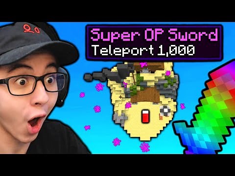 Using OP ITEMS to CLUTCH in Minecraft Bedwars...