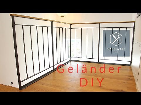 Geländer selber bauen DIY