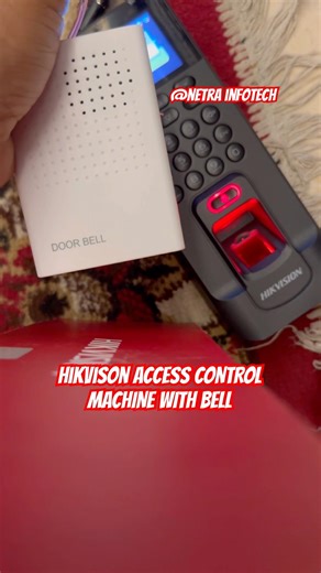 Door bell with HIKVISION access control system #trending #reels #cctv #viralreels #hikvision