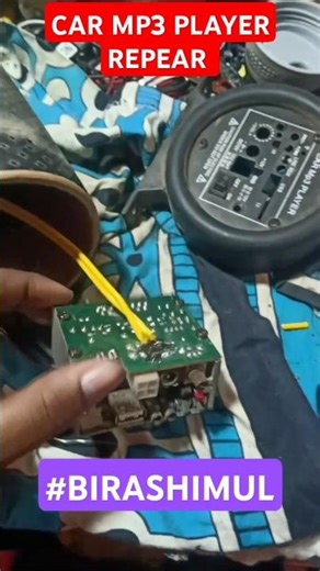 car mp3 player#repear#board problem#electronic#youtubeshorts