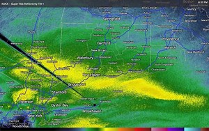 The video here is actually a radar loop. We're seeing banding begin to develop again in southern CT, and the radar has a mix of heavy snow banding and minimums. A number of places already have 6" of snow, and more is coming overnight as the storm continues to pass underneath Long Island. Expect the radar presentation to more or less hold the same, but there may be some more organized banding in the next few hours (after 1am) as the storm continues to organize. Send us your current totals. We are
